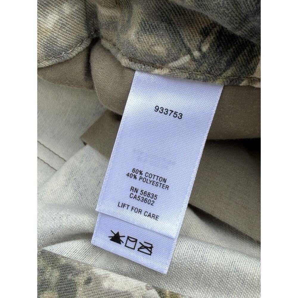 Cabela's Zonz Woodlands Camo Hunting Cargo Pants Mens 40 Adjustable Waist Pocket - Picture 11 of 12